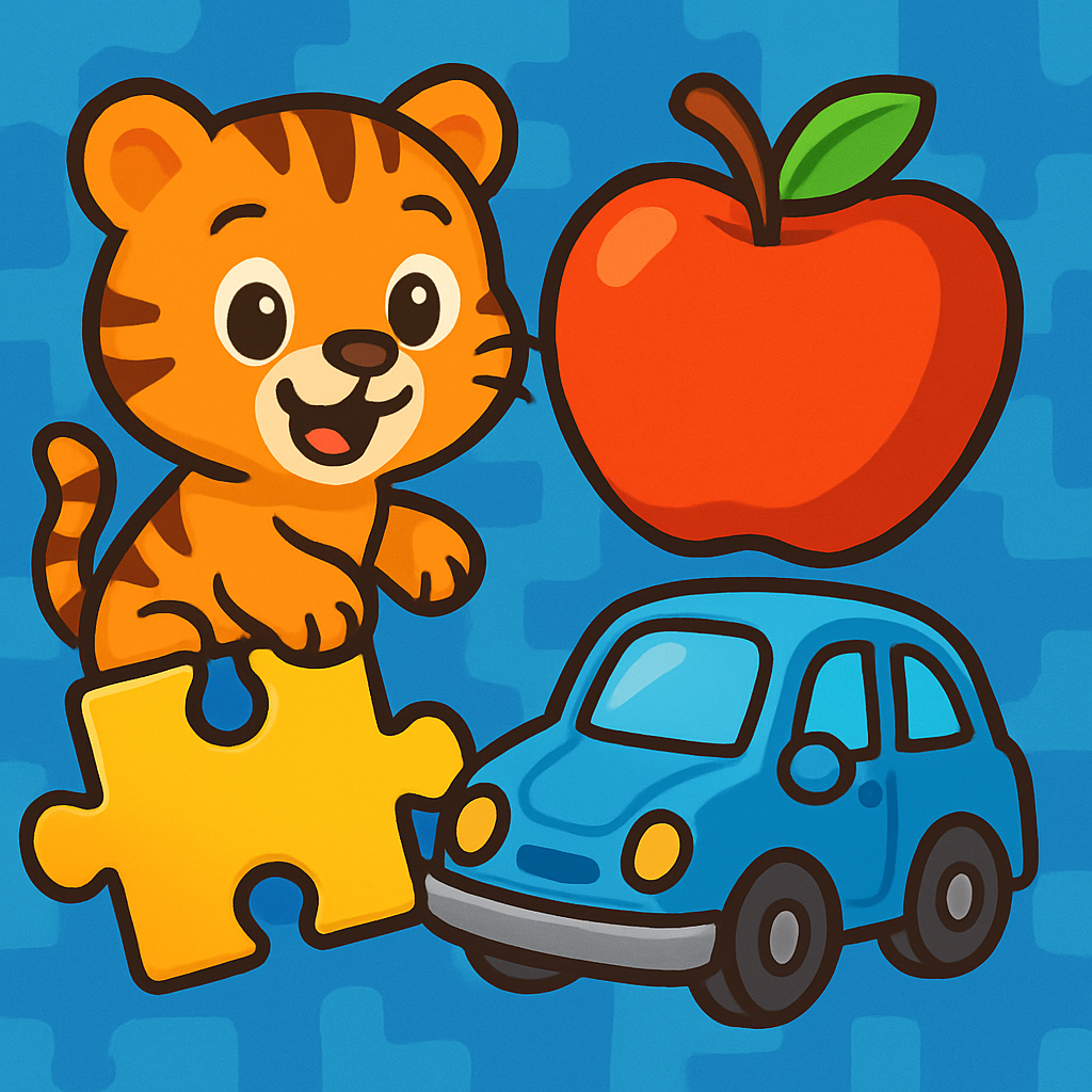 Jigsaw Puzzle Learn Games Kids icon