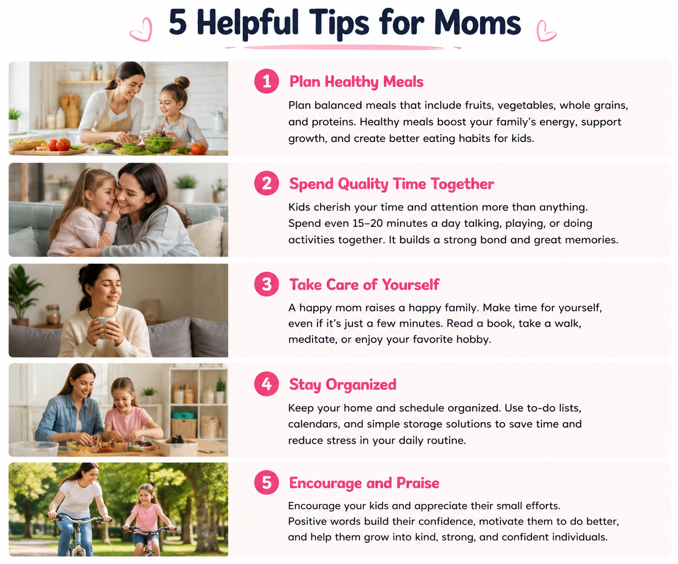 5 Tips for moms
